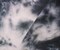 Black-Gray Rayon Tie Dye Printed Challis Woven Fabric By the Yard